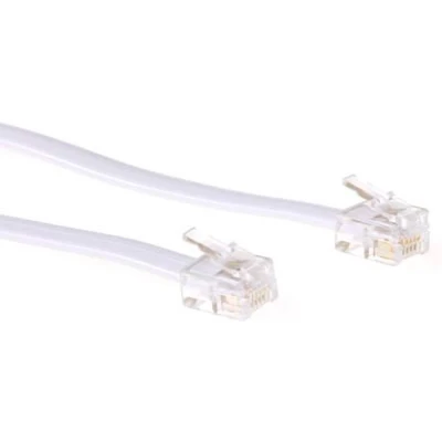 Afbeelding van 3 m Telefoonkabel RJ12