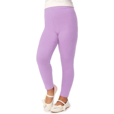 Afbeelding van Merry Style MS MS10 130 LE Meisjes Lang Leggings Sport Vrijetijdsbroek Viscose Sporbroek Yogabroek Lichtviolet 158