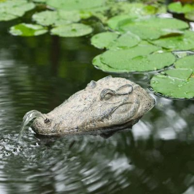 Afbeelding van Drijvende spuitfiguur Krokodillenkop Ubbink