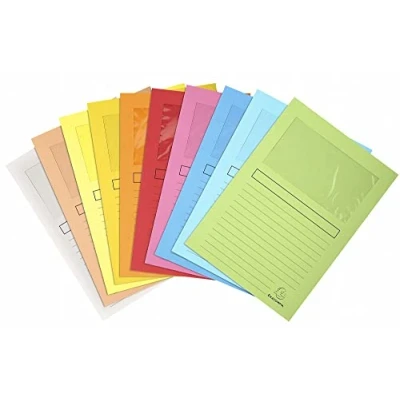 Afbeelding van Subfolder Exacompta Forever Doorzichtig raam A4 (100 Stuks)
