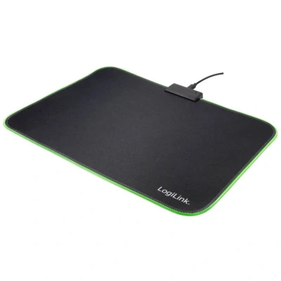 Afbeelding van LogiLink ID0183 Gaming muismat Verlicht Zwart