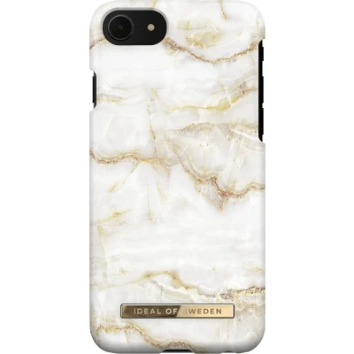 Afbeelding van iDeal of Sweden Apple Iphone 8/7/6/6S Fashion Case 194 Golden Pearl Marble