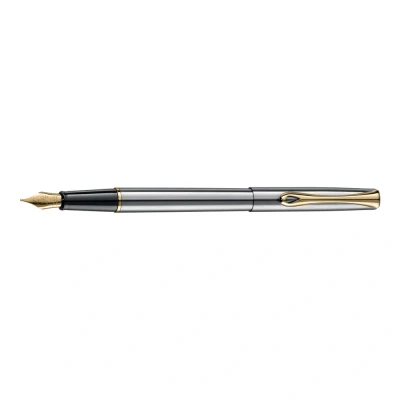 Afbeelding van Diplomat Traveller Stainless Steel GT FP B