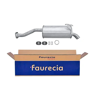 Afbeelding van HELLA 8LD 366 030 531 Einddemper Achter Met aanbouwdelen HONDA: CIVIC 7 Hatchback