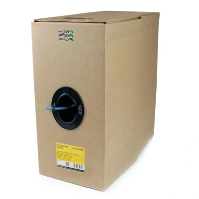 Afbeelding van Stevige UTP netwerkkabel categorie 6 Startech WIR6CMRBL 304 m 305