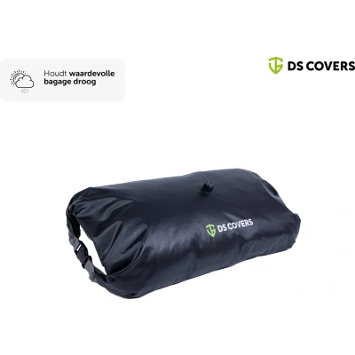 Afbeelding van Dry bag van DS COVERS 25L Waterdicht Compressieventiel Rolsluiting Zwart