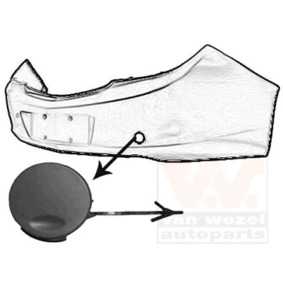 Afbeelding van Van Wezel Sleepoog afdekkap 3850557