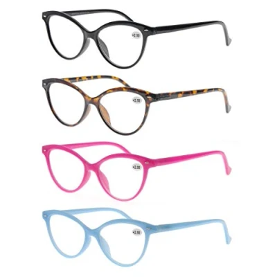Afbeelding van MODFANS Leesbril voor dames (4 stuks), 4 melange kleuren