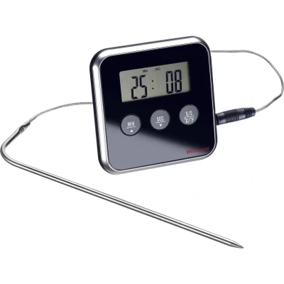 Afbeelding van Westmark Digitale Vleesthermometer Met Magneet Zwart