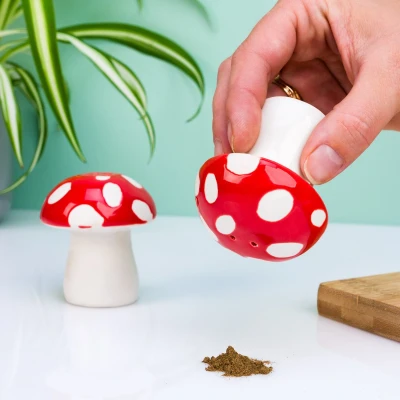 Afbeelding van Paddenstoel Peper En Zoutstel