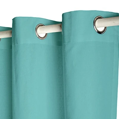 Afbeelding van Today Eyelet Gordijn Polyester Water Groen 140 x 260 cm