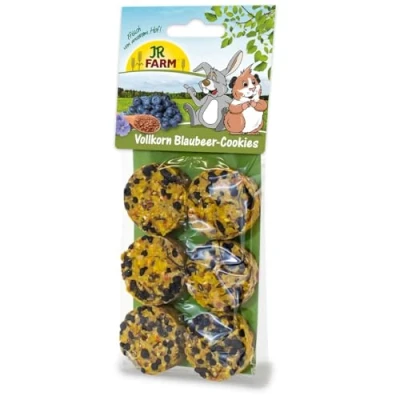 Afbeelding van Jr Farm Bosbessenkoekjes Ruwvoer 80 g 6 stuks