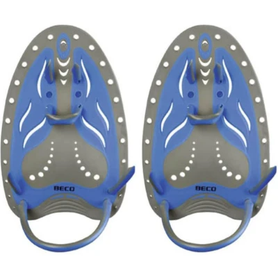 Afbeelding van BECO handpeddels Flex hydronamisch maat M blauw