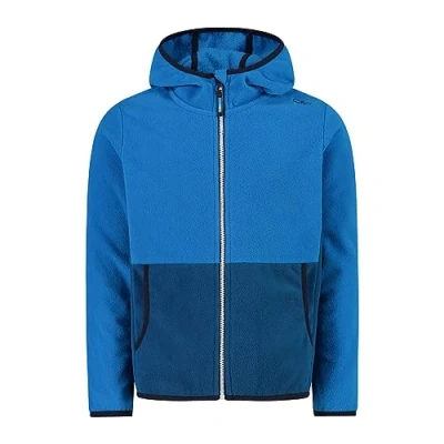 Afbeelding van CMP Wollen jas voor kinderen met vaste capuchon 32h1384 fleecejack kinderen, uniseks, Rivier