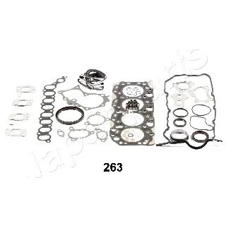 Afbeelding van JAPANPARTS KM 263 Complete pakkingsset, motor
