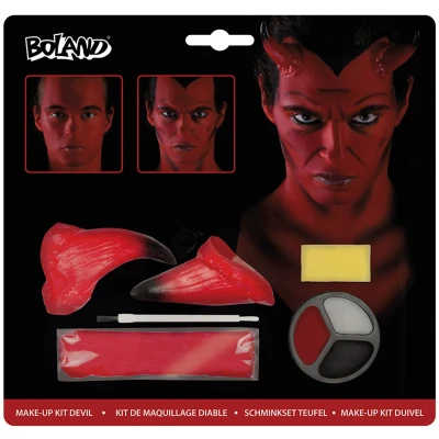 Afbeelding van Boland Schminkset Duivel Carnaval, Halloween, Themafeest Halloween schmink Horror