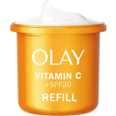 Afbeelding van Olay Vitamine C SPF30 Hydraterende Dagcrème Navulling Anti pigmentvlekken 50 ml