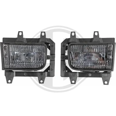 Afbeelding van DIEDERICHS 1211588 Mistlampenset BMW: 3 Convertible