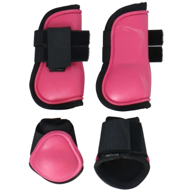 Afbeelding van HB Beenbeschermerset Roze Shetland