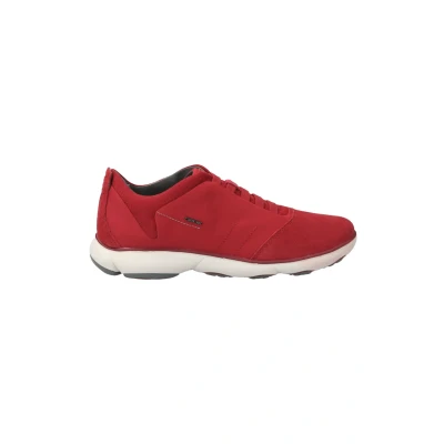 Afbeelding van Geox Sneakers laag, Heren, Maat: 45, Rot Leer