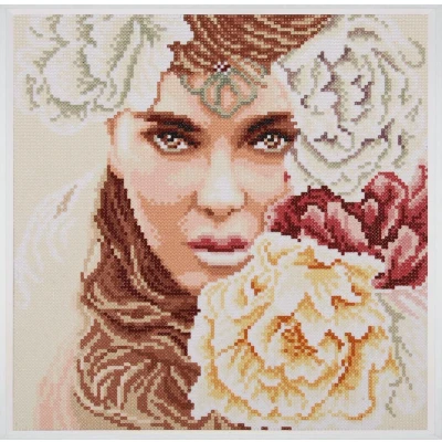 Afbeelding van Diamond painting kit Intrigerende blik Lanarte PN 0184514