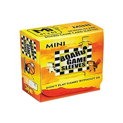 Afbeelding van Board Game Sleeves: Mini Non Glare (50 stuks)