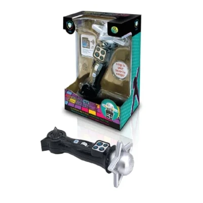 Afbeelding van Bluetooth Microfoon Met Speaker DeQube Karaoke Verlichting en Stemvervorming