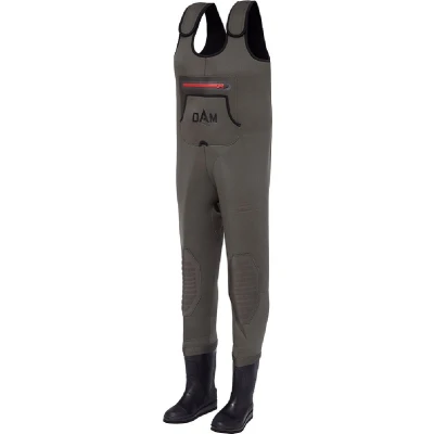 Afbeelding van Dam Break Point Neoprene Wader Bootfoot, Cleated Sole size 44/45 Waadpak
