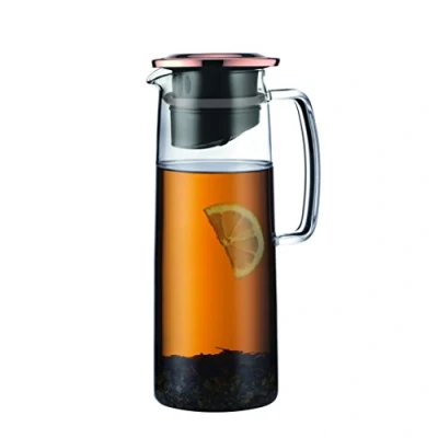 Afbeelding van Bodum 11575 18S BIASCA theezeef van glas, deksel met filter 1,2 l, koper