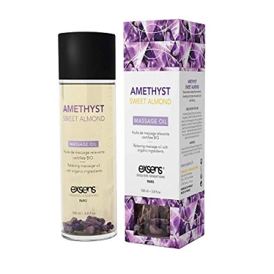 Afbeelding van Exsens Amethyst Massageolie Biologisch 100ml