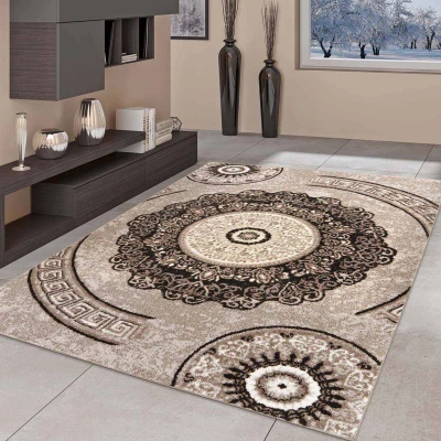 Afbeelding van Modern Vloerkleed City Chic Oriental Bruin 160x220 Cm