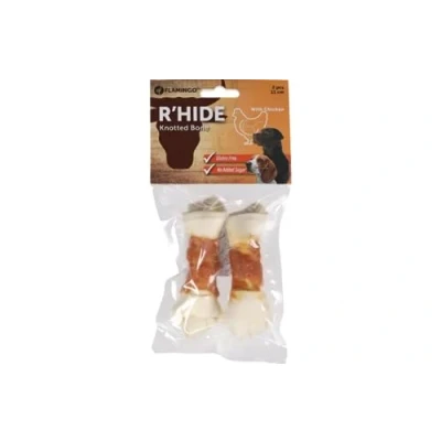 Afbeelding van Hondensnack Geknoopt Been Kip 11 cm 2 stuks
