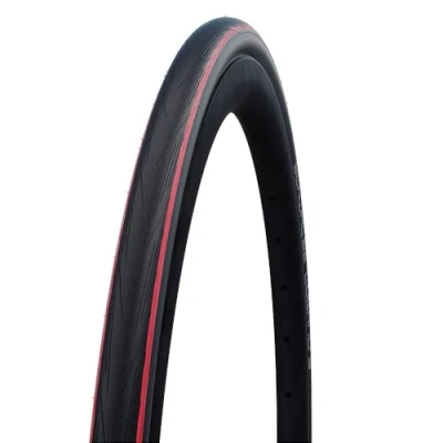 Image de Schwalbe pneu extérieur Lugano II wire 28 x 1.00 (25 622) noir/rouge