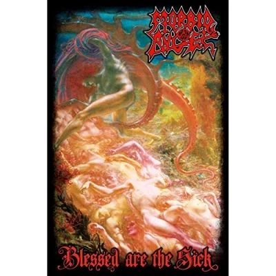 Afbeelding van Morbid Angel Blessed Are The Sick Textiel Poster Multicolours