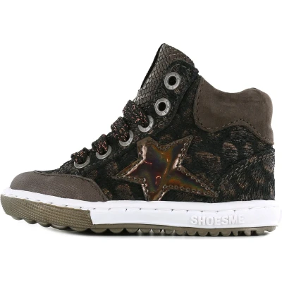 Afbeelding van Veterschoenen Meisjes BRONZE Leer Shoesme Maat 20