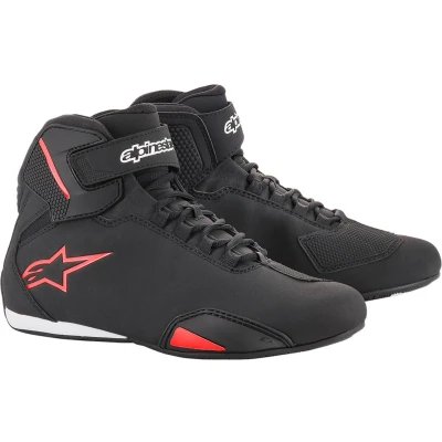 Afbeelding van Alpinestars Nc Motorschoenen, uniseks, zwart/wit/rood.