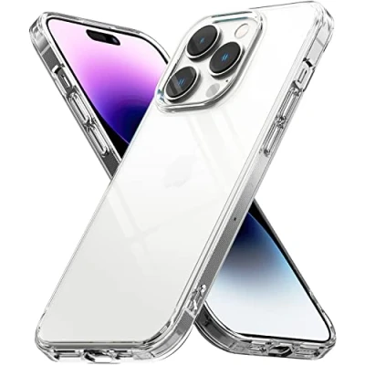 Afbeelding van Ringke Fusion Beschermhoes compatibel met iPhone 14 Pro Max, krasbestendig, vergeelt niet, transparant, voor Max 6,7 inch (2022)