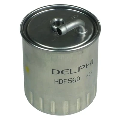 Afbeelding van DELPHI HDF560 Brandstoffilter Pijpfilter MERCEDES BENZ: C Class Saloon, CLK Coupe, T modell
