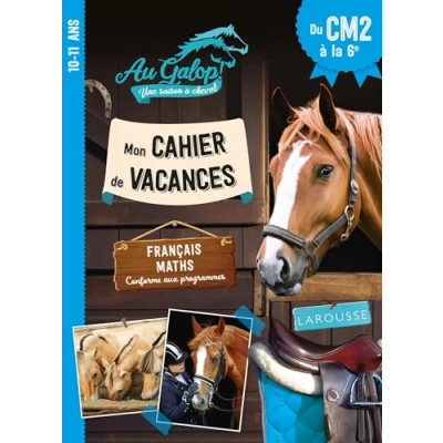 Afbeelding van AU GALOP CAHIER DE VACANCES DU CM2 A LA 6E