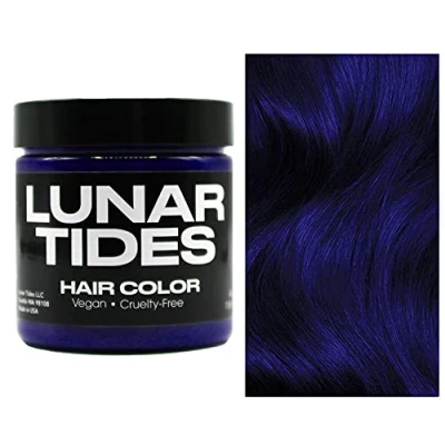 Afbeelding van Lunar Tides Blue Velvet Semi permanente haarverf 4 oz / 118 ml One Size Blauw