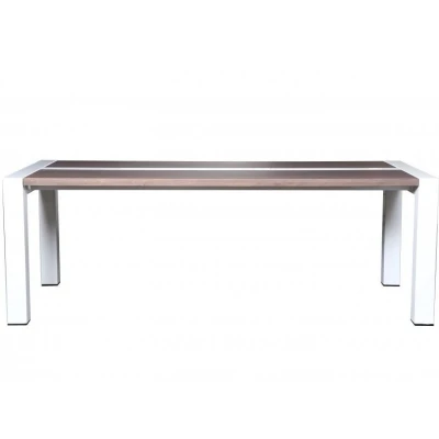 Afbeelding van Vergadertafel Napels breed 280CM diep 100CM bladkleur White Oak Matlak