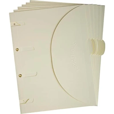 Afbeelding van Tarifold Smartfolder, Geperforeerde Showtas, Ft A4, Pak Van 6 Stuks, Beige Showtassen