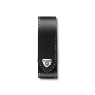 Afbeelding van Victorinox riemetui S rangergrip zwart leer haak en lussluiting