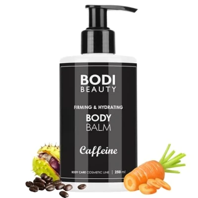 Afbeelding van Natuurlijke verstevigende en anti cellulitis creme balsem coffeïne elastine Q10 gladde huid 250ml