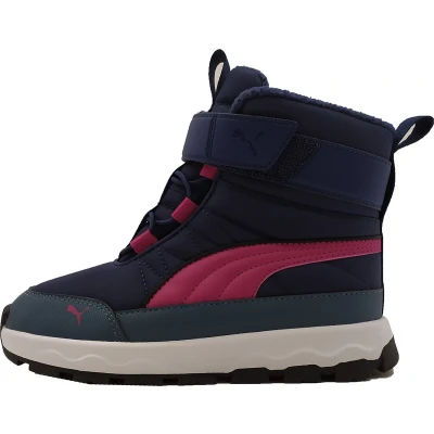 Afbeelding van Puma Evolve BOOT AC Unisex Outdoorschoenen voor kinderen, Maat: 34, Persian blue/magenta gleam Imitatieleer/ textiel