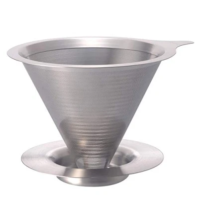 Afbeelding van Hario Dripper V60 02 Double Mesh Metal RVS