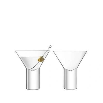 Afbeelding van L.S.A. Vodka Cocktailglas 240 ml Set van 2 Stuks Transparant
