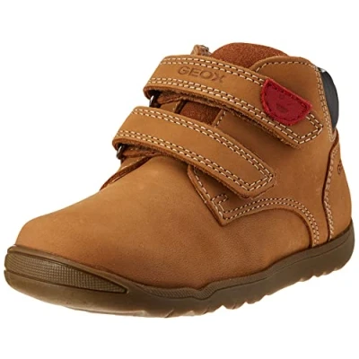 Afbeelding van Geox B Macchia Boy C Eerste stappen voor jongens, Bruin Tobacco