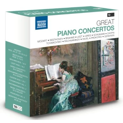Afbeelding van Various Artists Great Piano Concertos (10 CD)
