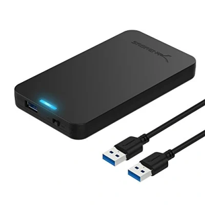 Afbeelding van Sabrent Externe harde schijf behuizing SATA naar USB 3.0, zonder gereedschap, 2,5 inch [geoptimaliseerd voor SSD, UASP III compatibel] zwart (EC UASP)